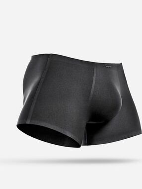 NWT Men's Seamless Black Boxer Briefs - Performance Fit